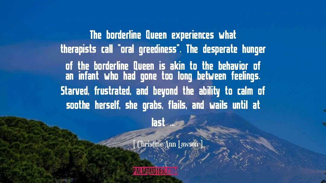 Borderline Personality Disordre quotes by Christine Ann Lawson