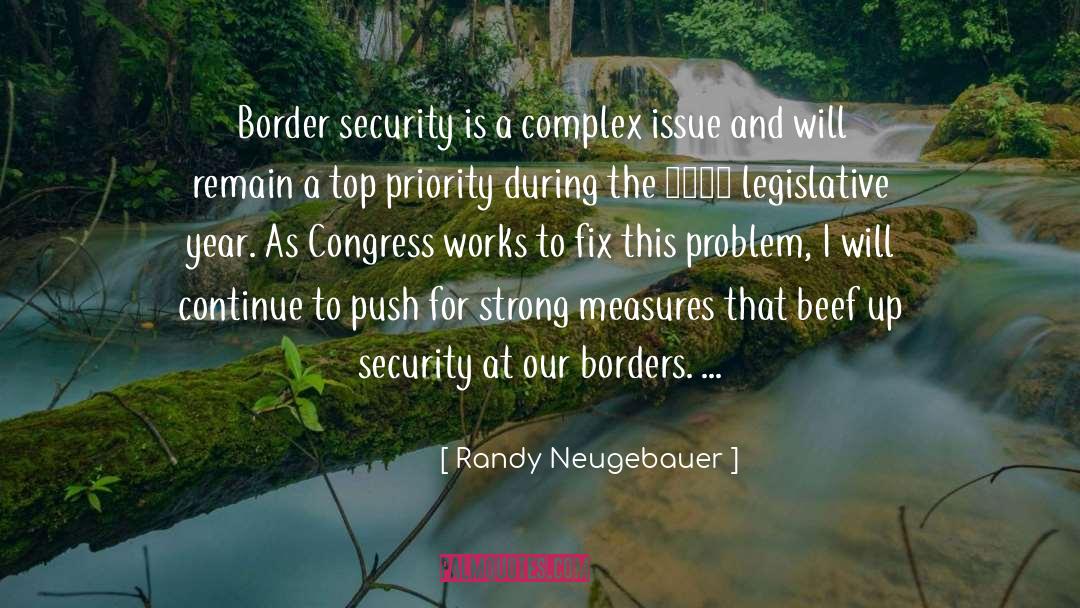 Borders quotes by Randy Neugebauer
