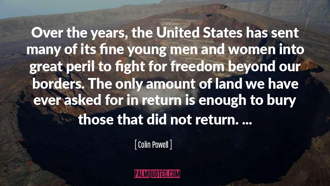 Borders quotes by Colin Powell