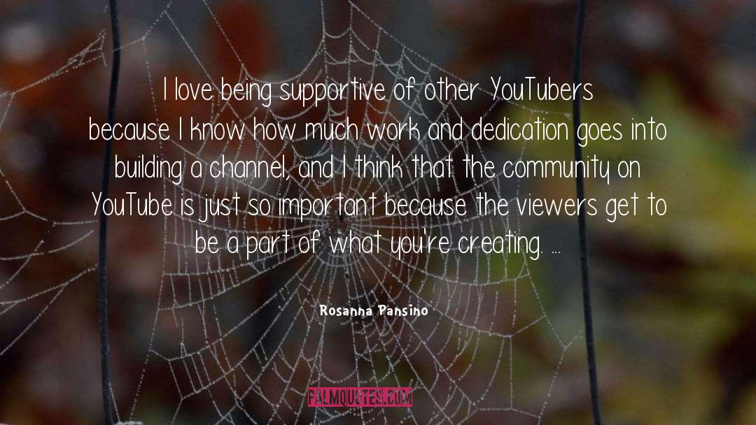 Bordie Youtube quotes by Rosanna Pansino
