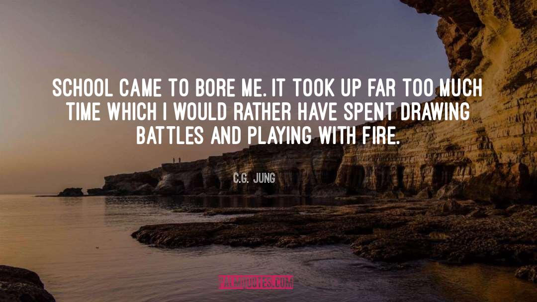 Bore quotes by C.G. Jung