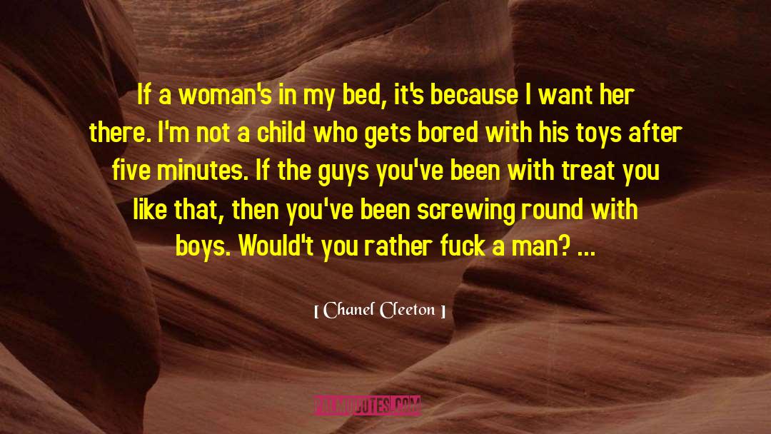 Bored With quotes by Chanel Cleeton