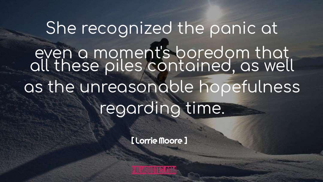 Boredom quotes by Lorrie Moore