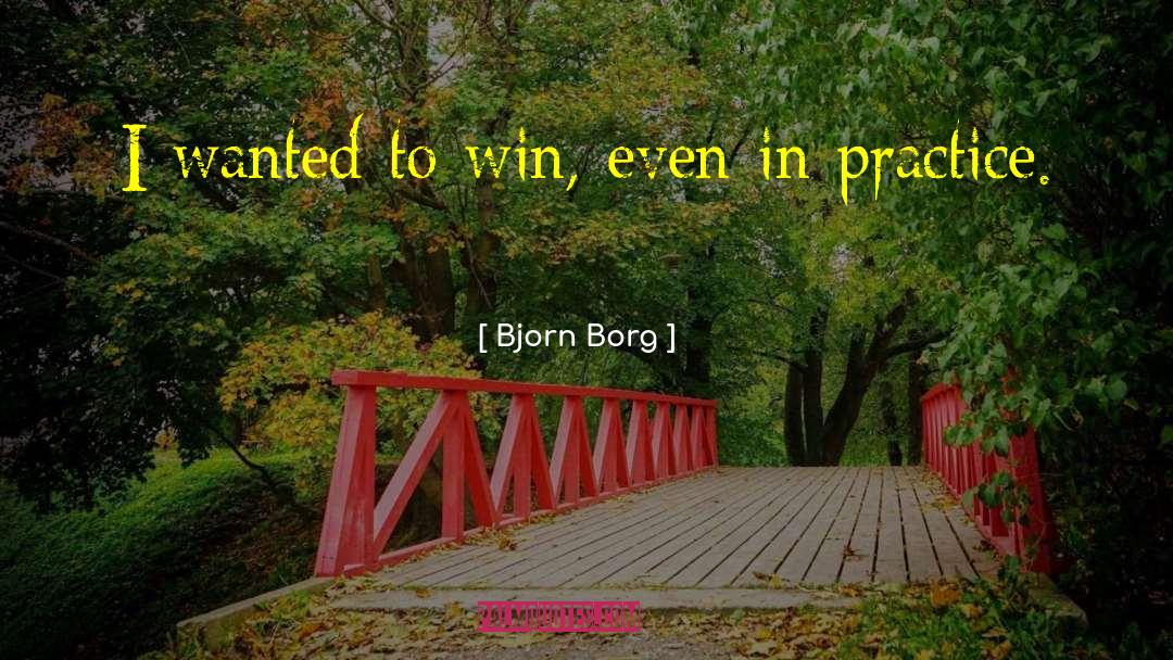 Borg quotes by Bjorn Borg