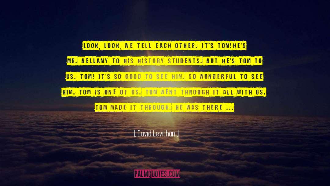 Borgert St quotes by David Levithan