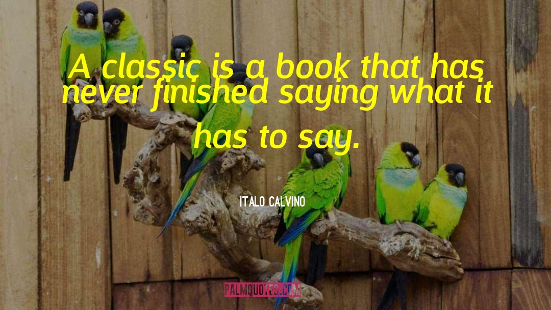 Boring Books quotes by Italo Calvino