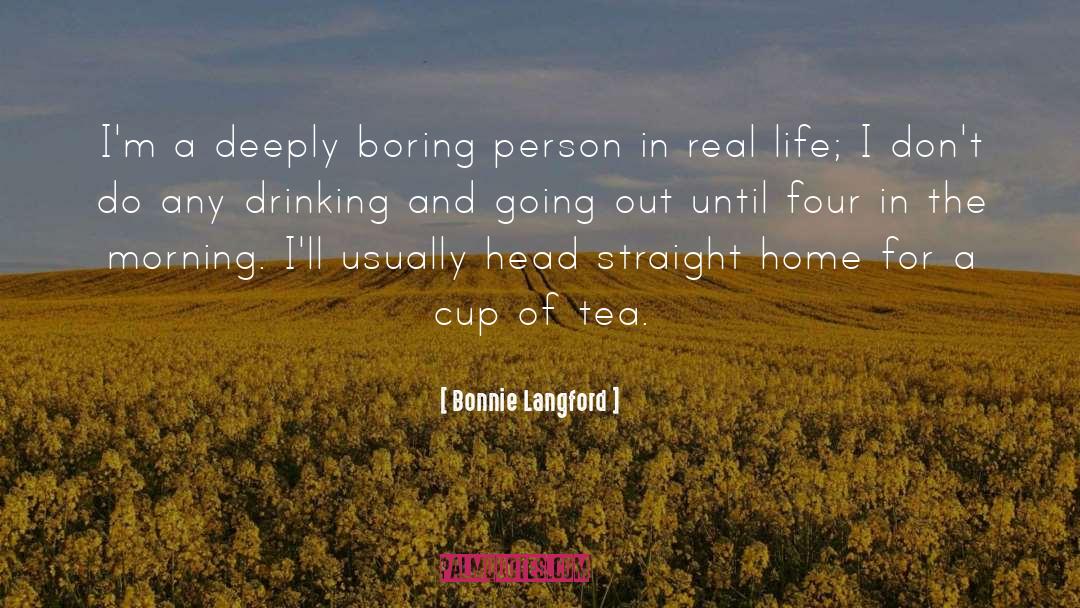 Boring Person quotes by Bonnie Langford