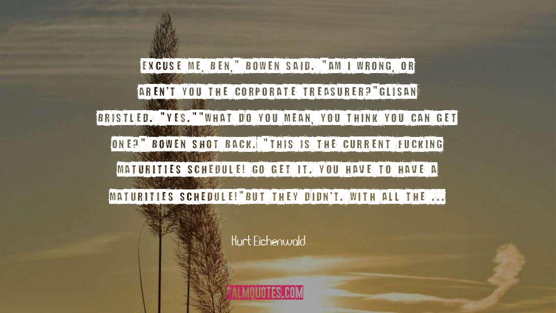 Boring quotes by Kurt Eichenwald