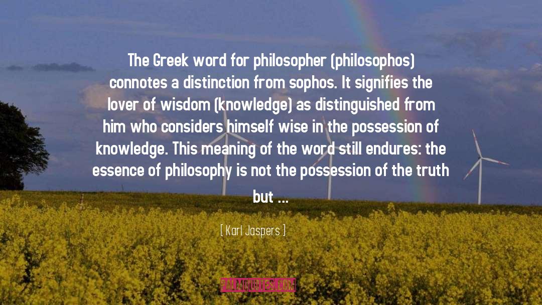 Boring To Not Be A Philosopher quotes by Karl Jaspers