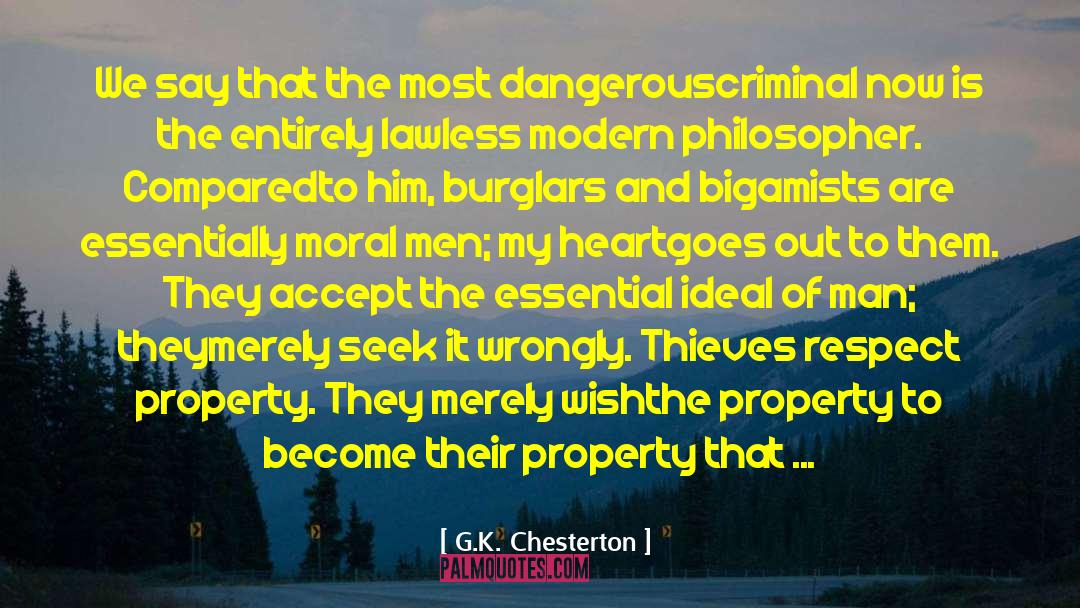 Boring To Not Be A Philosopher quotes by G.K. Chesterton