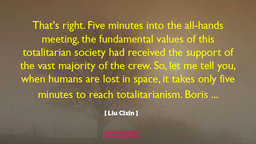 Boris quotes by Liu Cixin