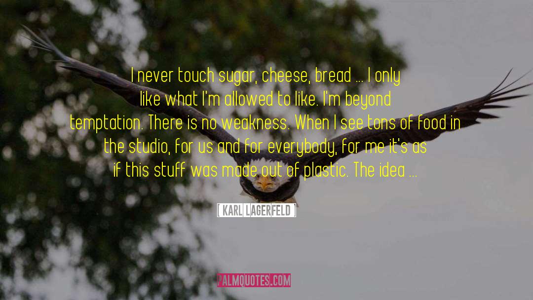 Boriskin Cheese quotes by Karl Lagerfeld