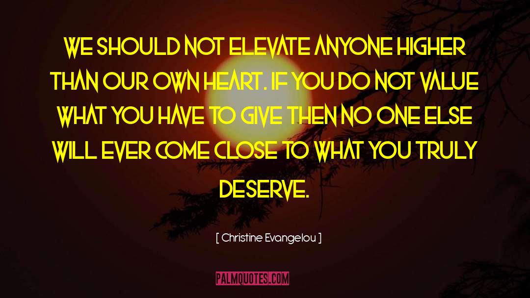 Borken Heart quotes by Christine Evangelou