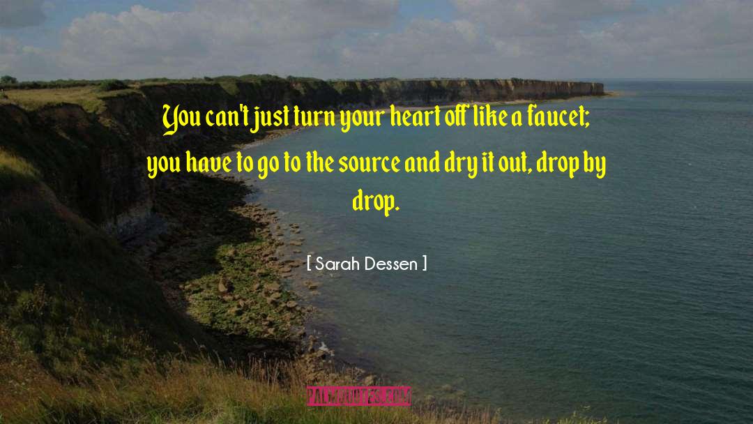 Borken Heart quotes by Sarah Dessen