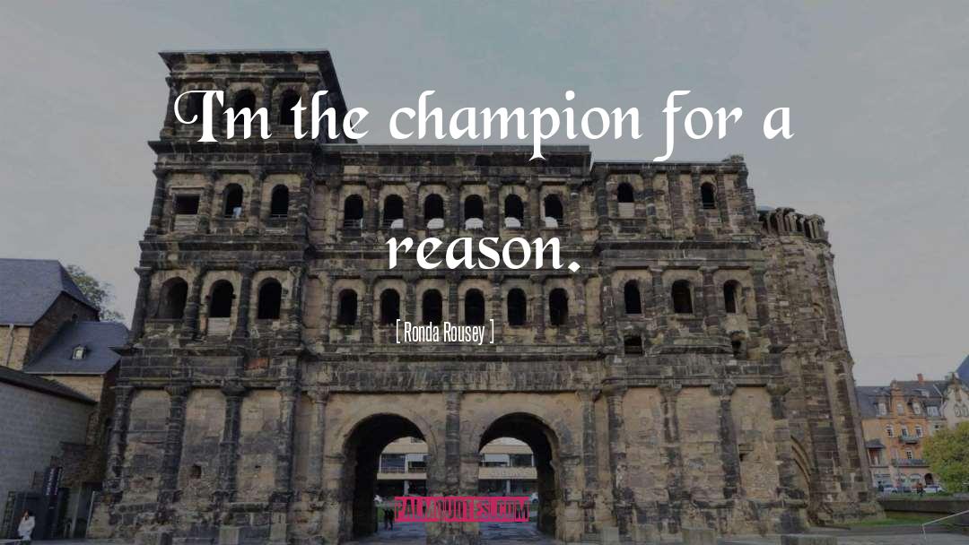 Born A Champion Movie quotes by Ronda Rousey