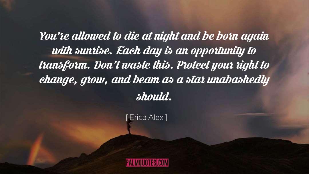 Born Again Experience quotes by Erica Alex