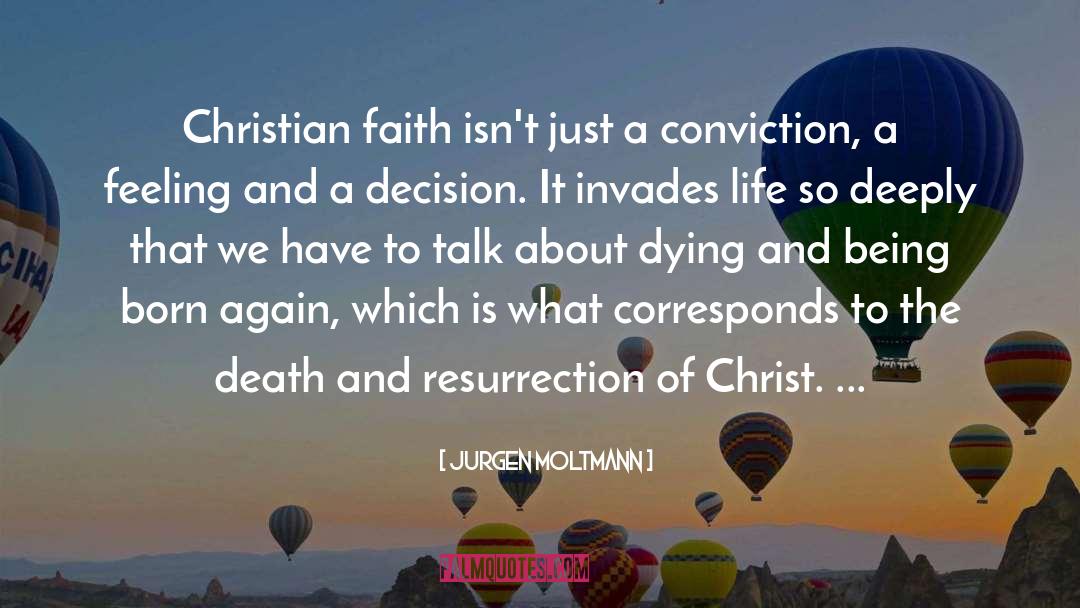 Born Again quotes by Jurgen Moltmann