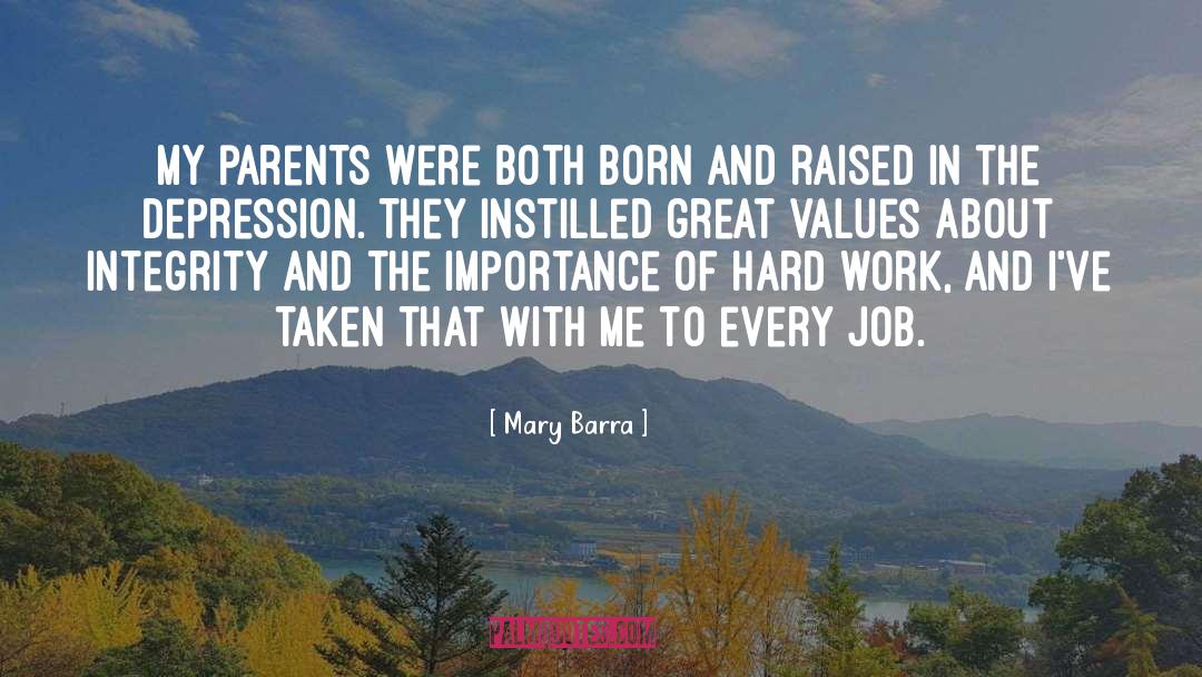 Born And Raised quotes by Mary Barra