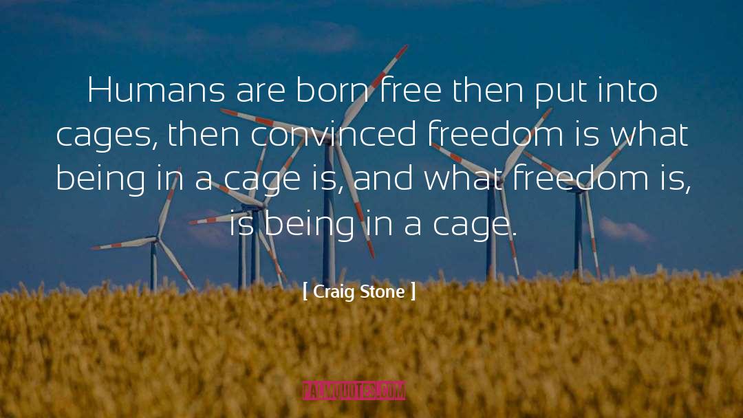 Born Free quotes by Craig Stone