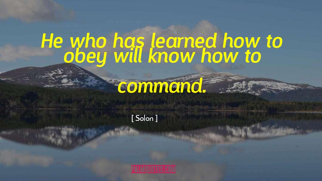 Born Leaders quotes by Solon