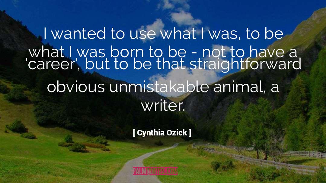 Born Leaders quotes by Cynthia Ozick