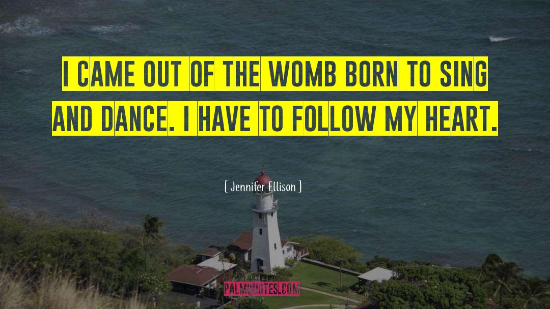 Born Sinner quotes by Jennifer Ellison