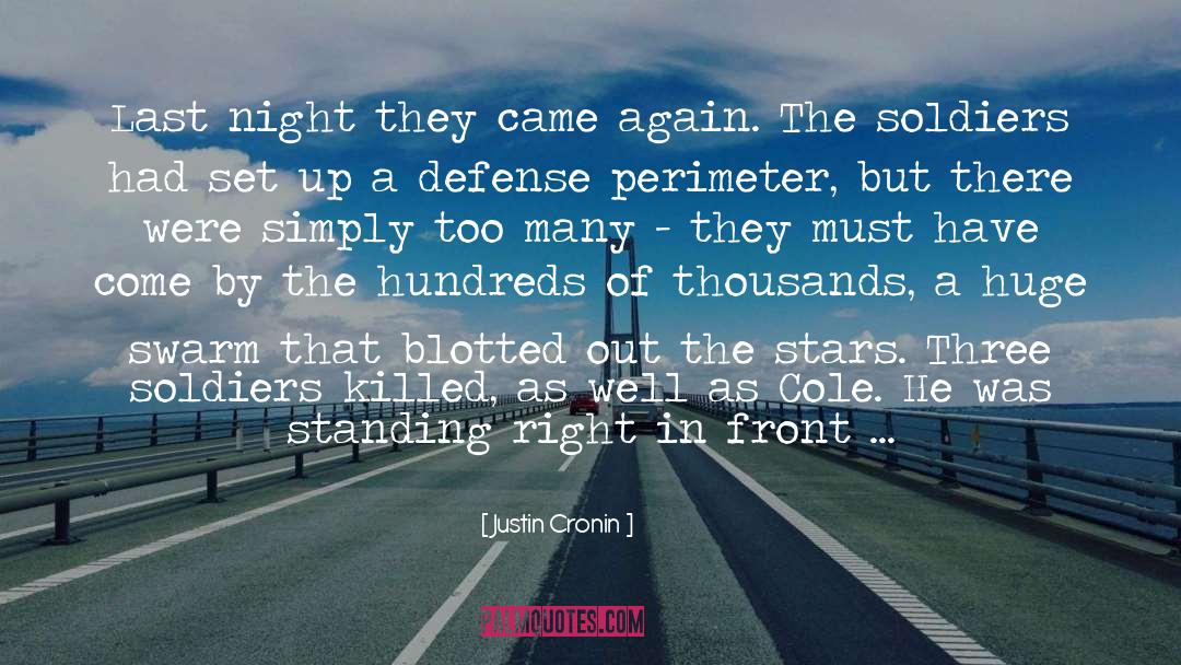 Born Standing Up quotes by Justin Cronin