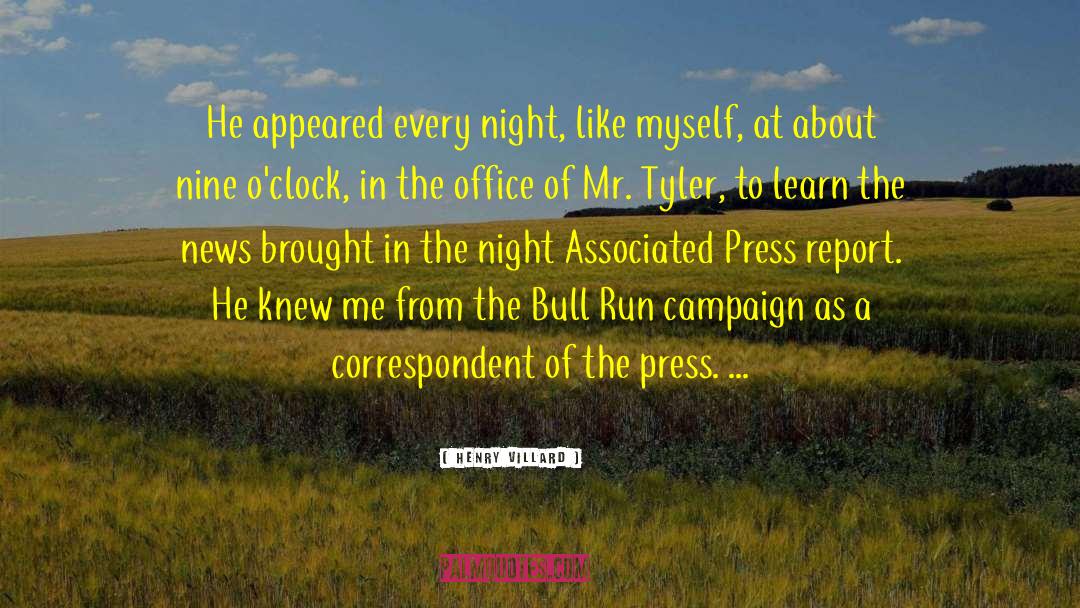 Born To Run quotes by Henry Villard