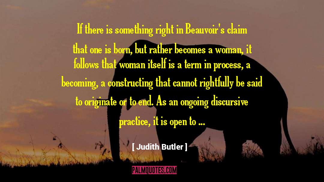Born Woman Sandy quotes by Judith Butler