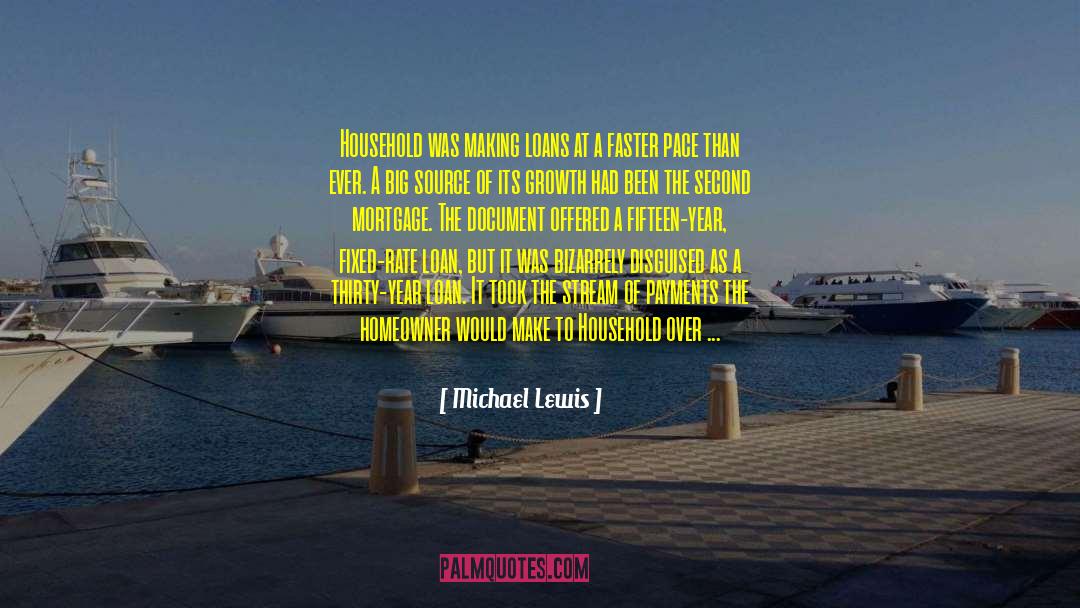 Borrower quotes by Michael Lewis