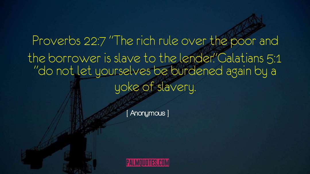 Borrower quotes by Anonymous