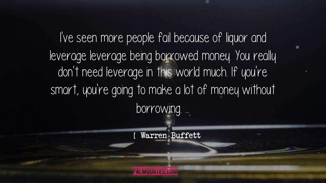 Borrowing quotes by Warren Buffett
