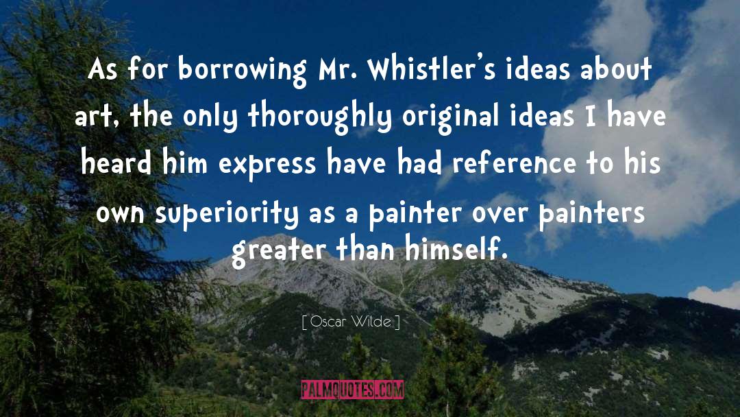 Borrowing quotes by Oscar Wilde