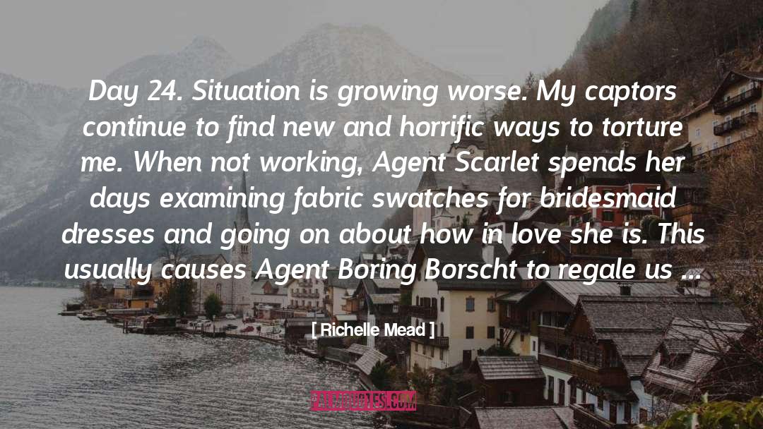 Borscht quotes by Richelle Mead