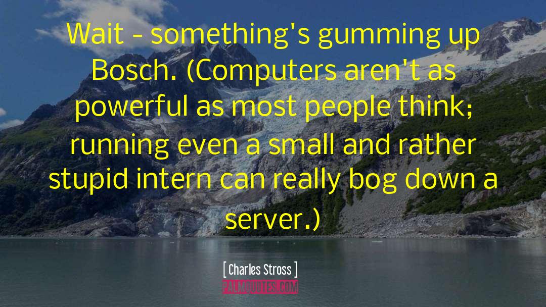 Bosch quotes by Charles Stross
