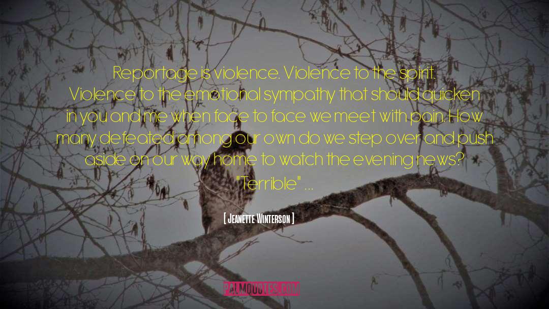 Bosnia And Herzegovina quotes by Jeanette Winterson
