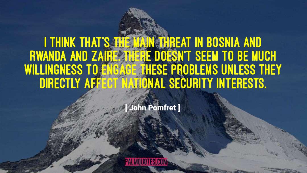 Bosnia quotes by John Pomfret