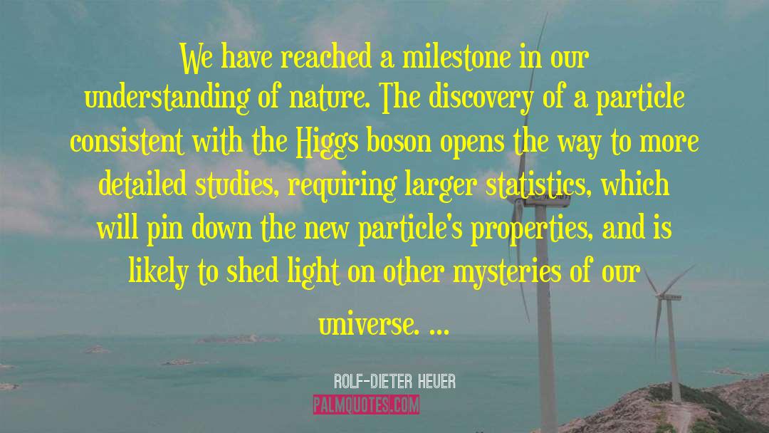 Boson quotes by Rolf-Dieter Heuer