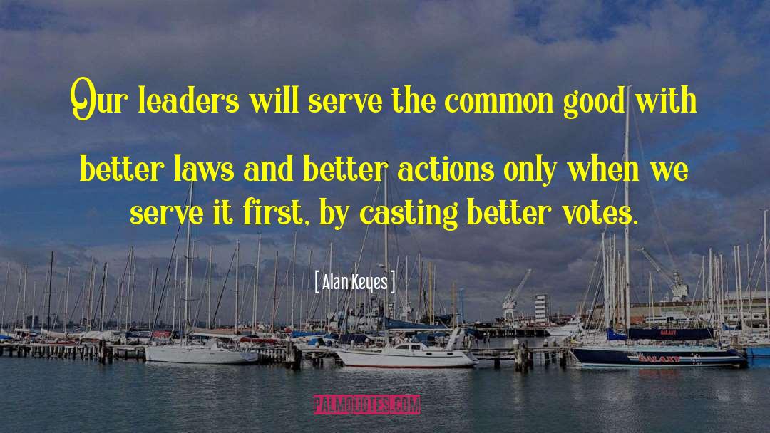 Boss And Leader quotes by Alan Keyes