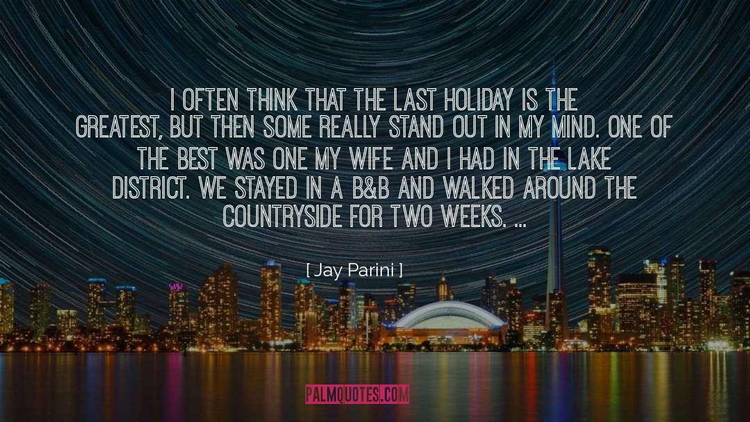 Boss Around quotes by Jay Parini