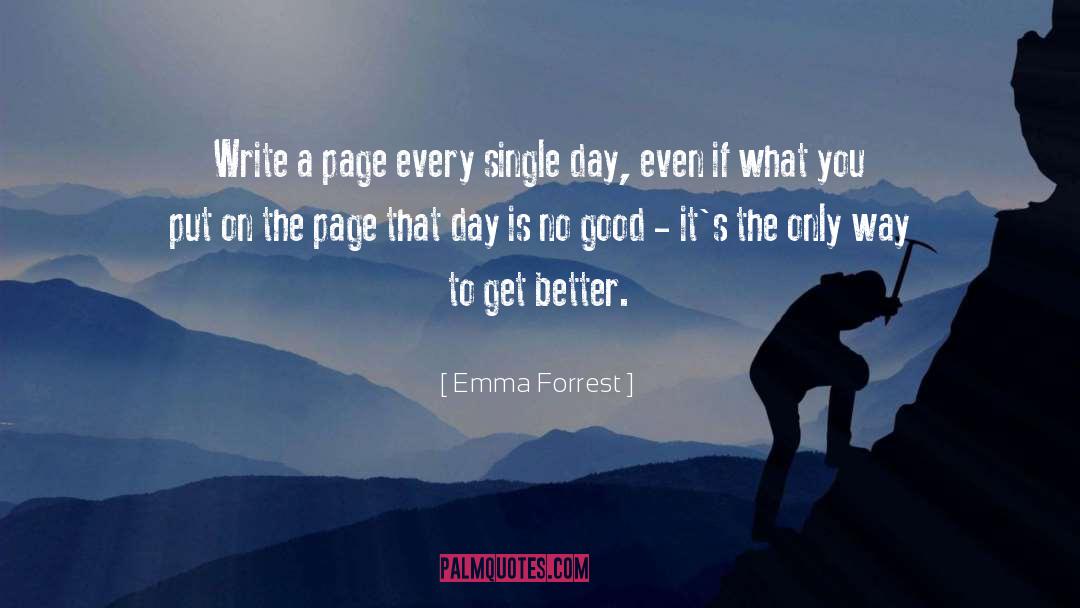 Boss Day quotes by Emma Forrest