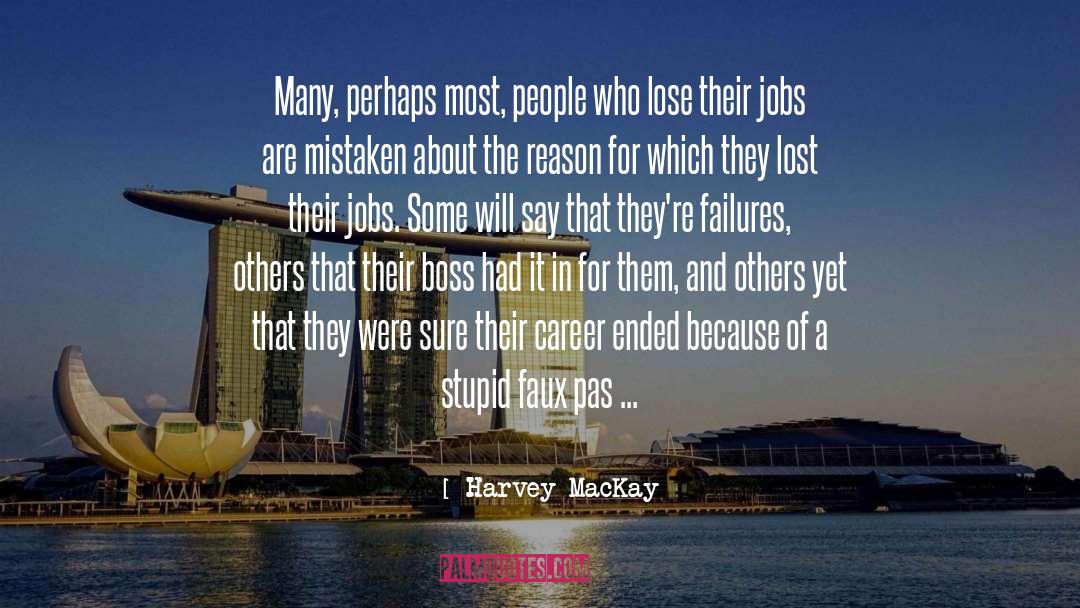 Boss Employee quotes by Harvey MacKay