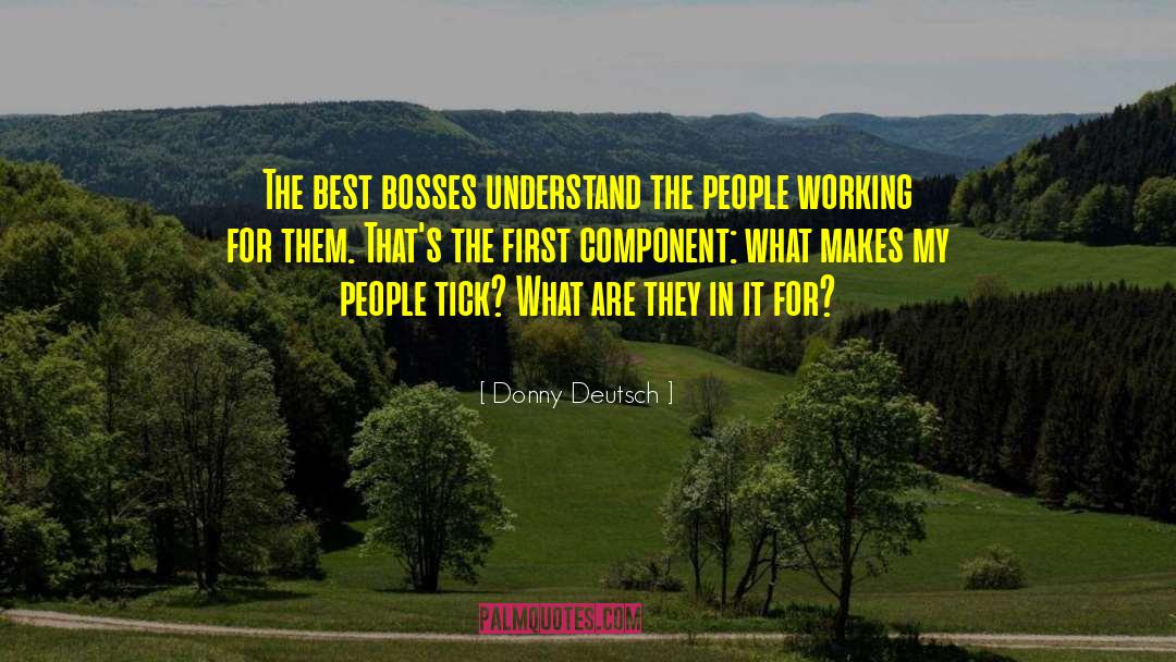 Boss Moms quotes by Donny Deutsch