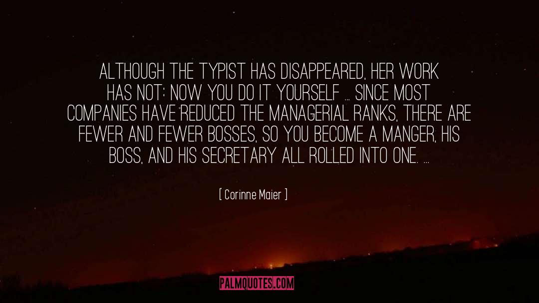Bosses quotes by Corinne Maier