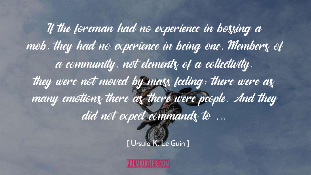 Bossing quotes by Ursula K. Le Guin