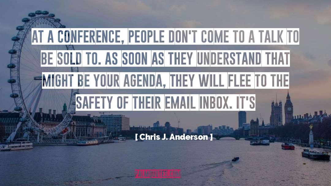 Boston Conference quotes by Chris J. Anderson