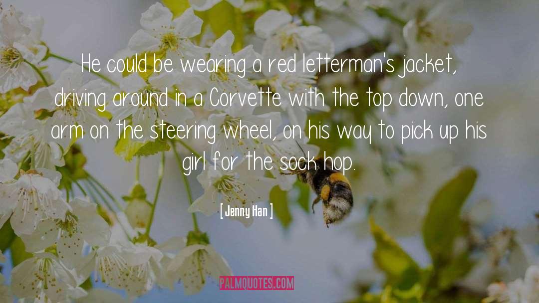 Boston Driving quotes by Jenny Han