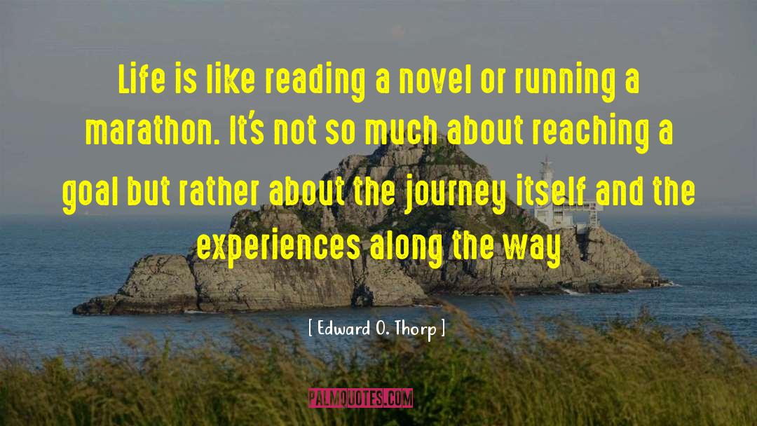 Boston Marathon quotes by Edward O. Thorp