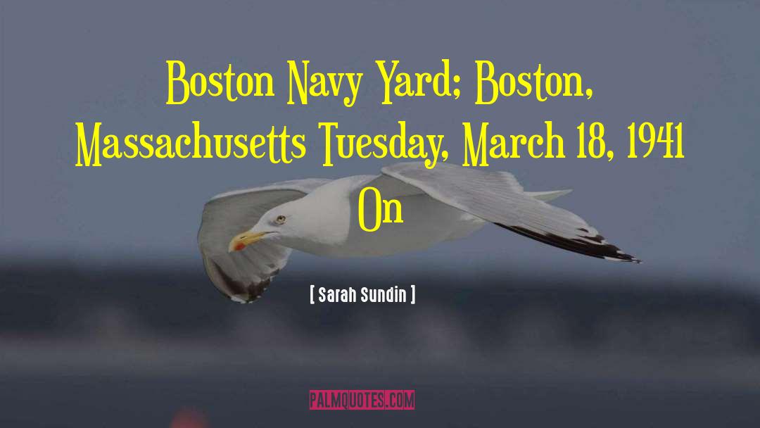 Boston quotes by Sarah Sundin