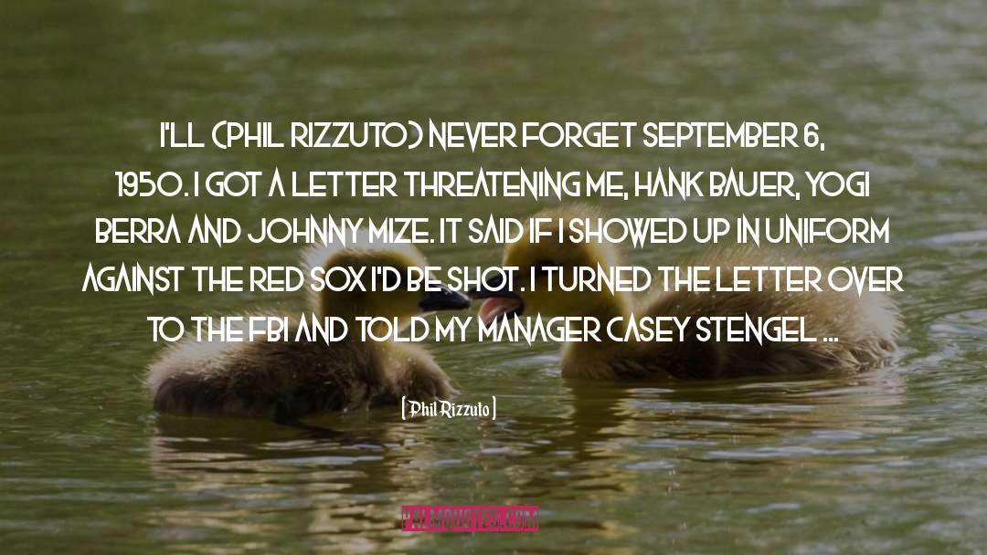 Boston Red Sox quotes by Phil Rizzuto